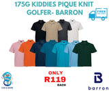 175g Kiddies Pique Knit Golfer|usbandmore