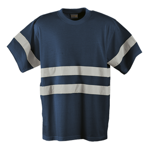 150g Poly Cotton Safety T-Shirt with tape - Barron|USBANDMORE