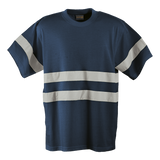 150g Poly Cotton Safety T-Shirt with tape - Barron|USBANDMORE