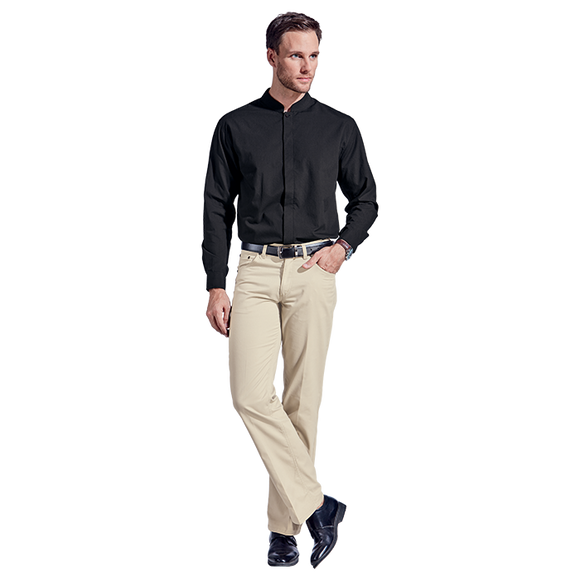 Mens Barista Lounge Long Sleeve - Barron - USB & MORE