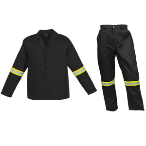 Barron Budget Poly Cotton Conti Suit with Reflective - USB & MORE