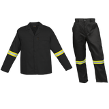Barron Budget Poly Cotton Conti Suit with Reflective|usbandmore