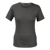 Ladies Organic Cotton Crew Neck T-Shirt - BARRON|USBANDMORE