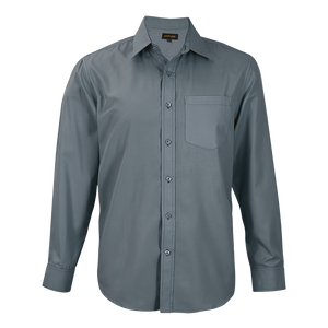 Mens Easy Care Lounge Shirt Long Sleeve - Barron|USBANDMORE