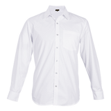 Mens Easy Care Lounge Shirt Long Sleeve - Barron|USBANDMORE