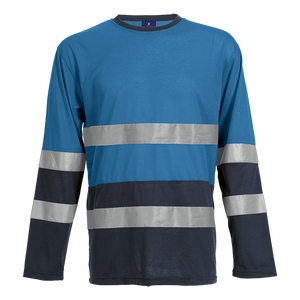 150g Long Sleeve Safety T-Shirt - Barron|USBANDMORE