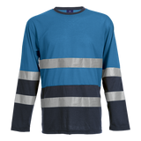 150g Long Sleeve Safety T-Shirt - Barron|USBANDMORE