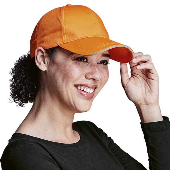 Barron Safety Sandwhich Peak Cap|usbandmore