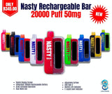 Nasty Rechargeable Bar 20000 Puff 50mg|USBANDMORE