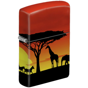 African Safari Sunset|usbandmore