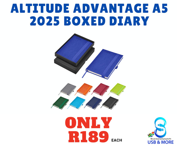 Altitude Advantage A5 2025 Boxed Diary