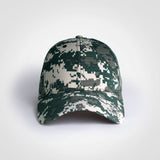 Basic 6 Panel Camo Cap|usbandmore