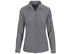 Ladies Long Sleeve Oxford Shirt - USB & MORE