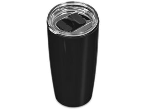 Altitude Daytona Plastic 2-In-1 Double-Wall Tumbler & Straw- 600ml - USB & MORE