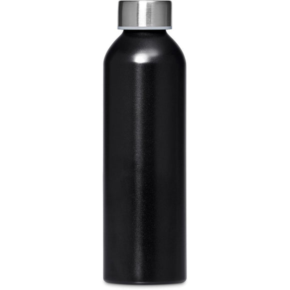 Kooshty Cosmo Recycled Aluminium Water Bottle - 650ml Black AMROD
