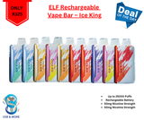 ELF Rechargeable Vape Bar – Ice King Wicket Import
