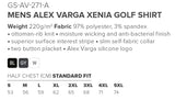 Mens Alex Varga Xenia Golf Shirt|usbandmore