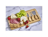 Okiyo Chizu Bamboo Cheese Board Set - USB & MORE