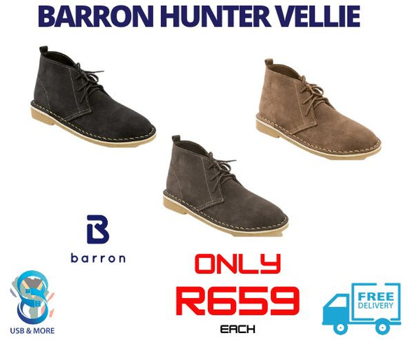 Barron Hunter Vellie|usbandmore