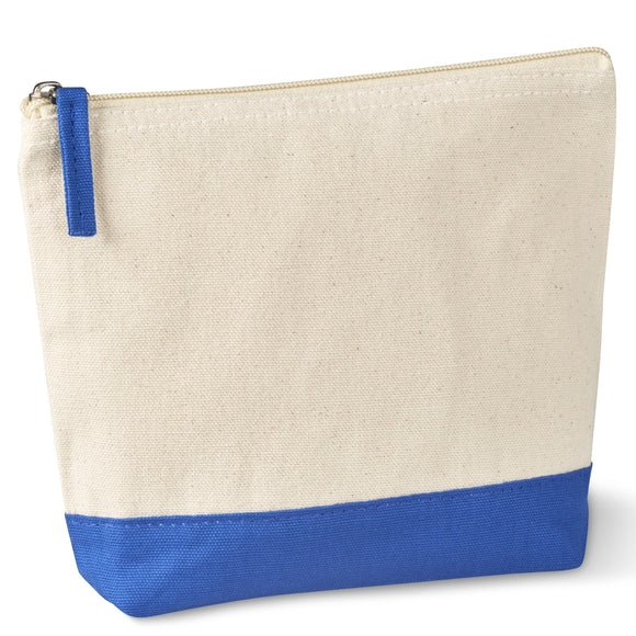 Kooshty Q Cotton Cosmetic Bag - Blue|usbandmore