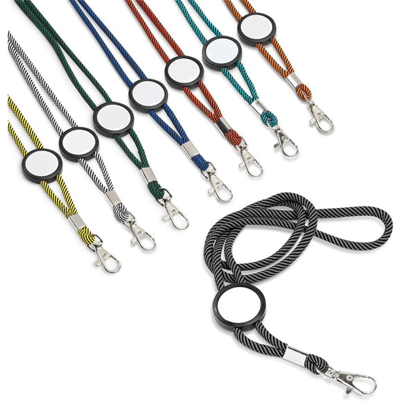 Altitude Candystripe Dome Lanyard | USB&MORE