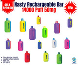 Nasty Rechargeable Bar – 14000|usbandmore