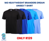 180g Heavyweight Branders Dream Unisex T-Shirt - USB & MORE