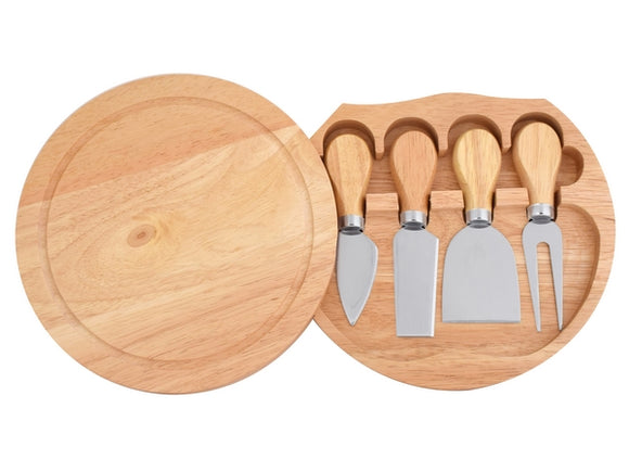 Chateau Cheese Board & Knife Set|usbandmore