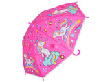 Kids Heart Unicorn 8-Panel Umbrella & Whistle|usbandmore