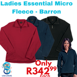 Ladies Essential Micro Fleece - Barron Barron