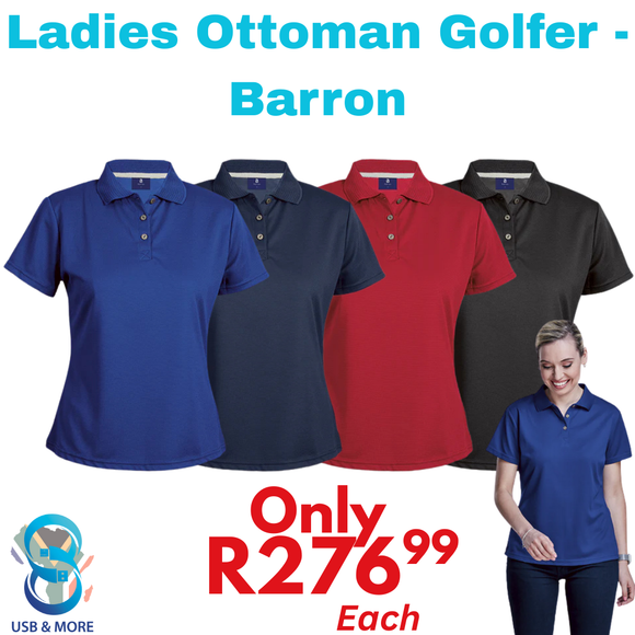 Ladies Ottoman Golfer - Barron Barron
