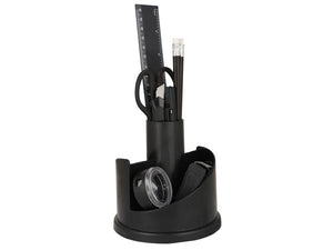 Rotating Desk Organiser with Stationery|usbandmore