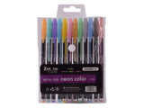 Metallic 12-Piece Gel Pens|usbandmore