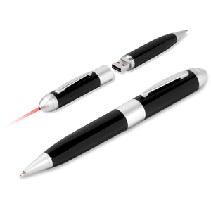 Kilobyte USB Pen & Laser Pointer - 8GB|usbandmore