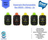 Vapengin Rechargeable Bar 8500 – 50mg – 1s Wicket Import
