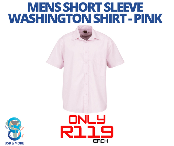 Mens Short Sleeve Washington Shirt|usbandmore