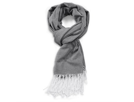Heather Scarf & Pouch Grey AMROD